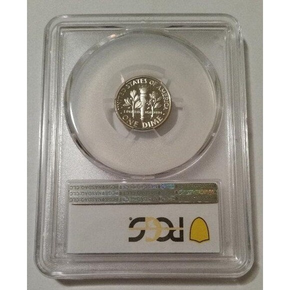1995 S Clad Roosevelt Dime Proof PR70 DCAM PCGS - Picture 2 of 2